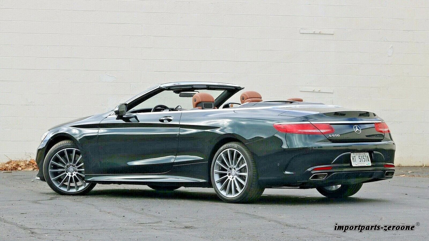 18インチ メルセデス E63 リムホイールセット4 新品 スタッガー C300 C250 C350 C400 AMG に適合 EX-1082