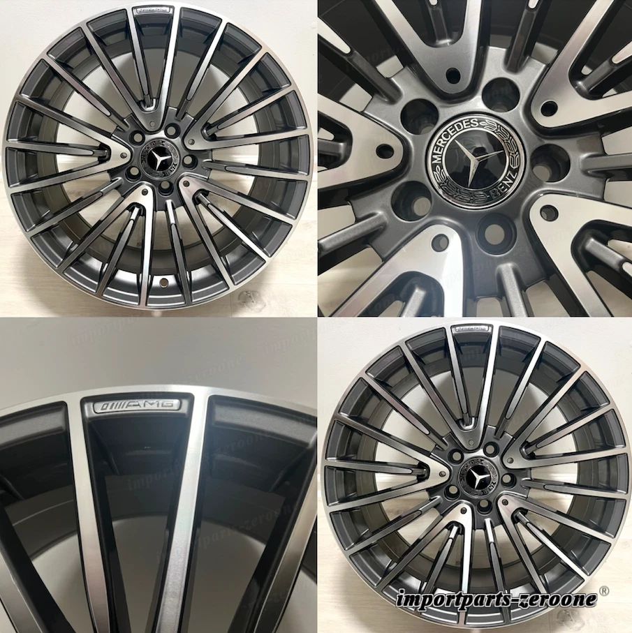 新品メルセデスベンツ 17 インチリムホイールセット 4 E300 E350 E550 E500 E320 E AMG に適合 EX-1083