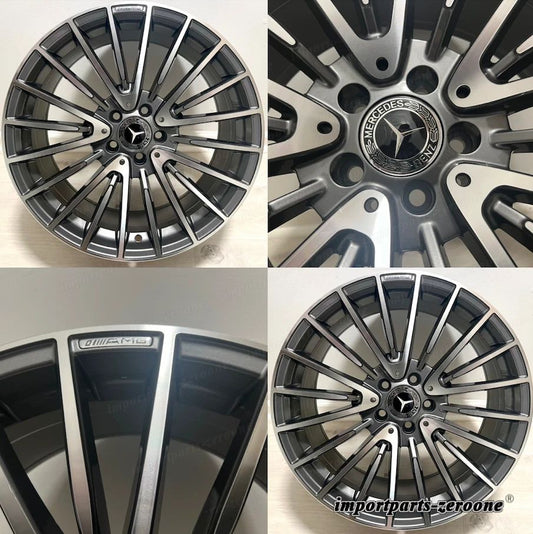 新品メルセデスベンツ 17 インチリムホイールセット 4 E300 E350 E550 E500 E320 E AMG に適合 EX-1083