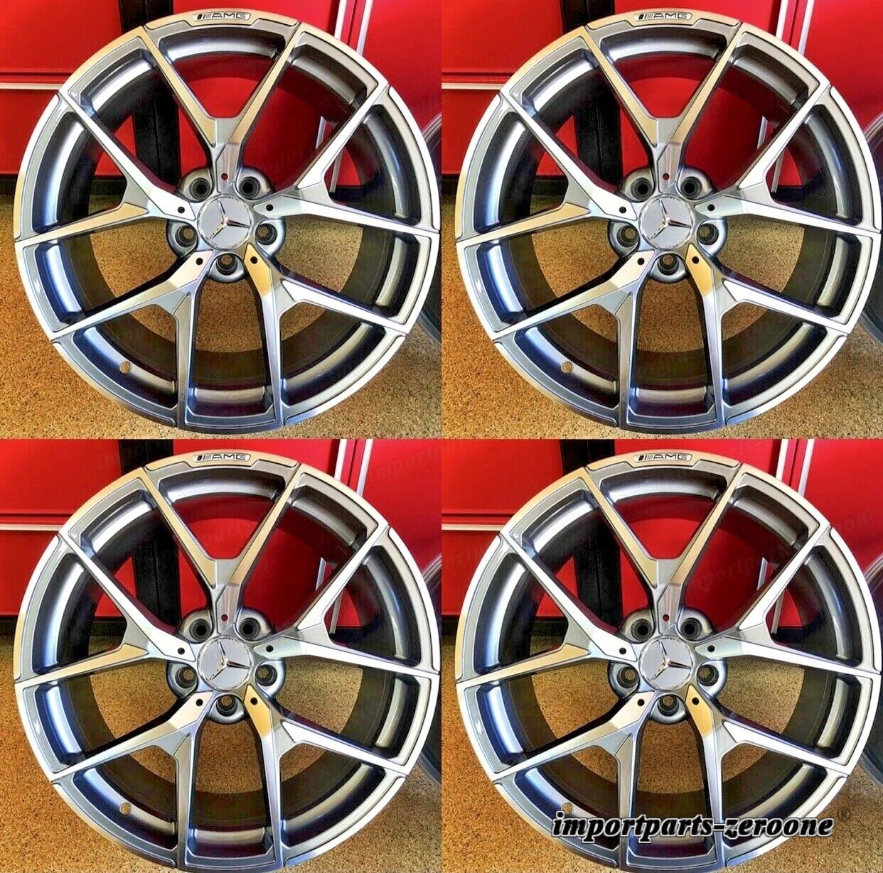 メルセデス 18インチ SL63 リムホイール新品SET4 18/8.5 18/9.5 SL500 SL550 AMG EX-1089