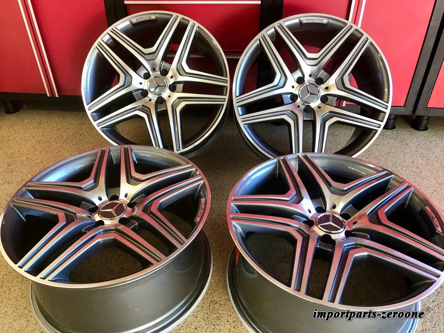 メルセデス 20 インチリムホイールセット 4 ML350 ML500 ML550 ML63 ML55 MLG450 AMG に適合 EX-1090