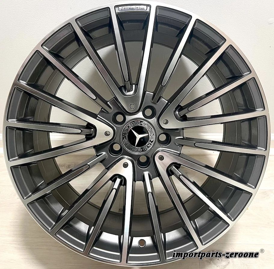 新品 メルセデスベンツ 20 インチリムホイールセット4 20/8.5 20/9.5 E300 E400 E350 E550 AMG EX-1091
