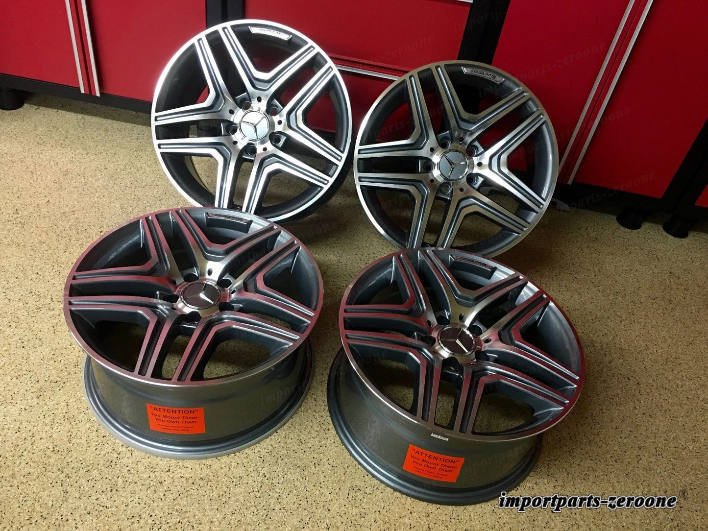 メルセデス 20 インチガンメタル Ml63 ニューリムホイールml550 AMG に適合 EX-1096