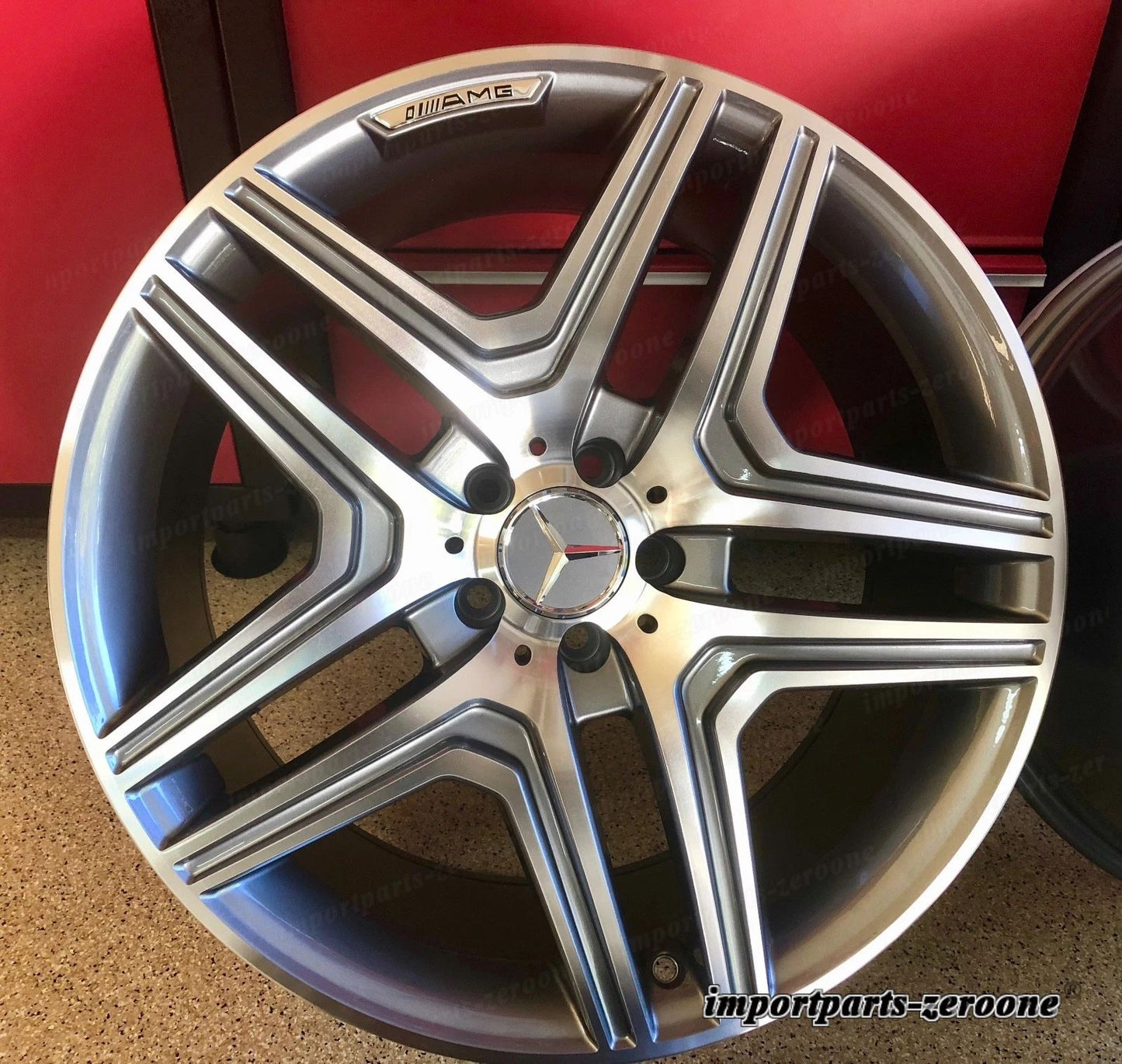 メルセデス 20インチ S63 ニューリムホイール 20/8.5 20/9.5 S550 AMG に適合 EX-1101