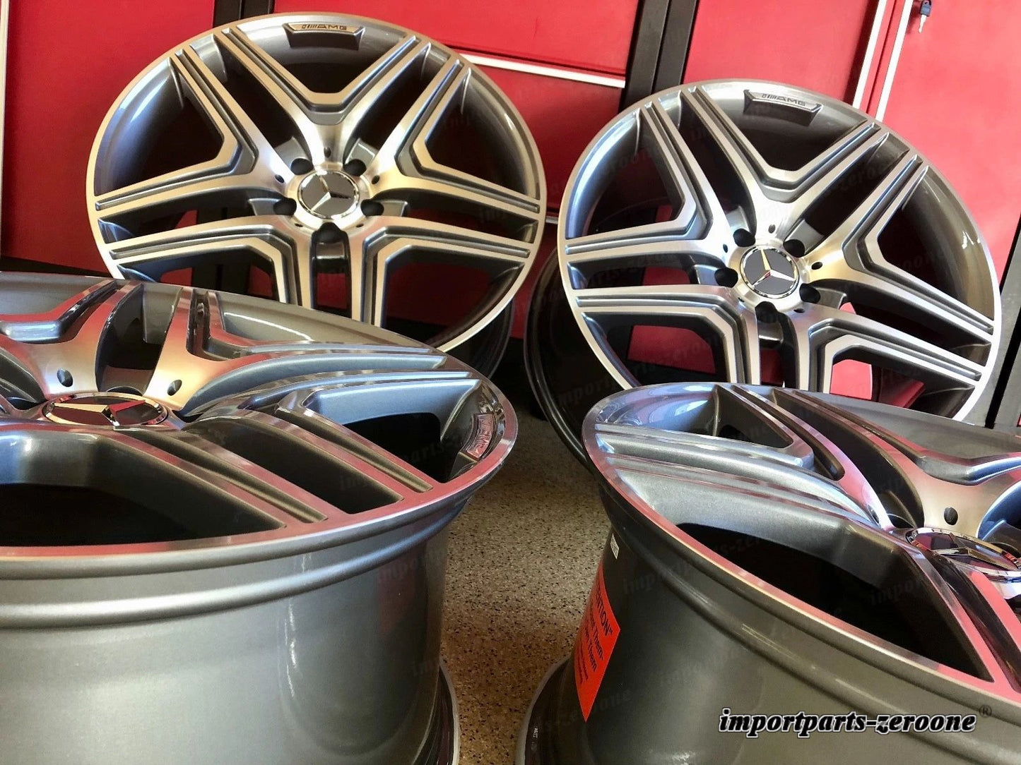 メルセデス 20インチ S63 ニューリムホイール 20/8.5 20/9.5 S550 AMG に適合 EX-1101