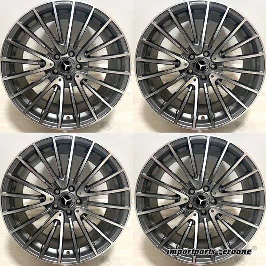 新品 メルセデスベンツ 19 インチリムホイールセット4 19/8.5 19/9.5 C300 C250 C350 C400 AMG EX-1113