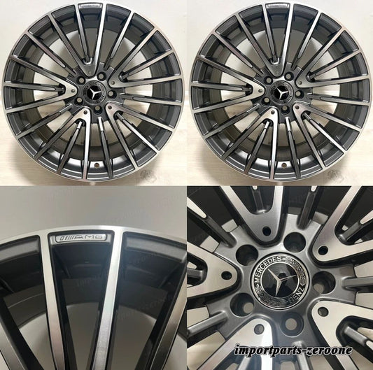 新品メルセデスベンツ 19 インチリムホイールセット4 19/8.5 19/9.5 SL500 SL550 SL63 SL AMG EX-1136