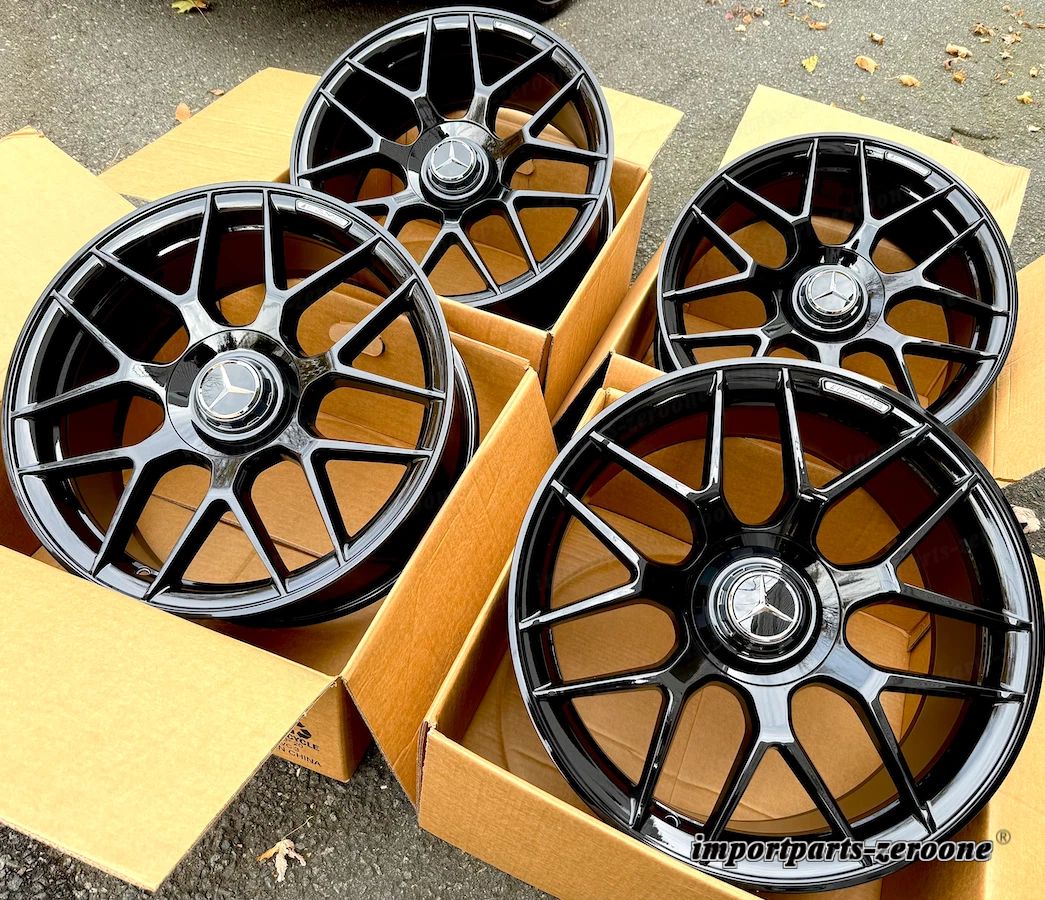 2024 メルセデス SL63 リムホイールセット4 新品 20/8.5 20/9.5 SET4 SL500 SL550 SL63 AMG EX-1143