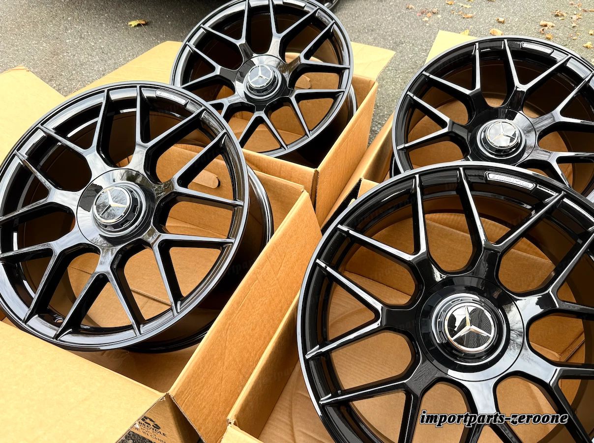 2024 メルセデス SL63 リムホイールセット4 新品 20/8.5 20/9.5 SET4 SL500 SL550 SL63 AMG EX-1143