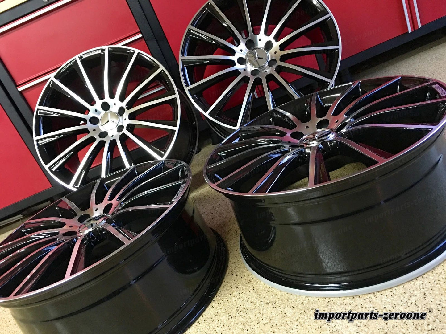 メルセデスベンツ 20 インチニューリムホイール 20/8.5 20/9.5 CLS550 CLS500 CLS AMG に適合 EX-1158