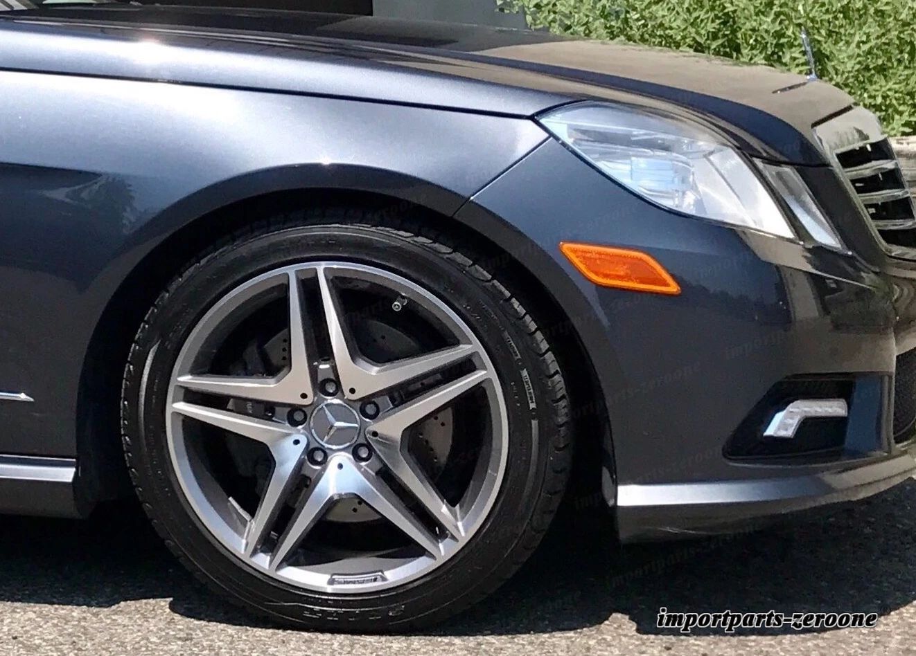 メルセデス 18インチ E63 新品リムセット 4 18/8.5 E400 Eクラス AMG用フィッティング EX-1179