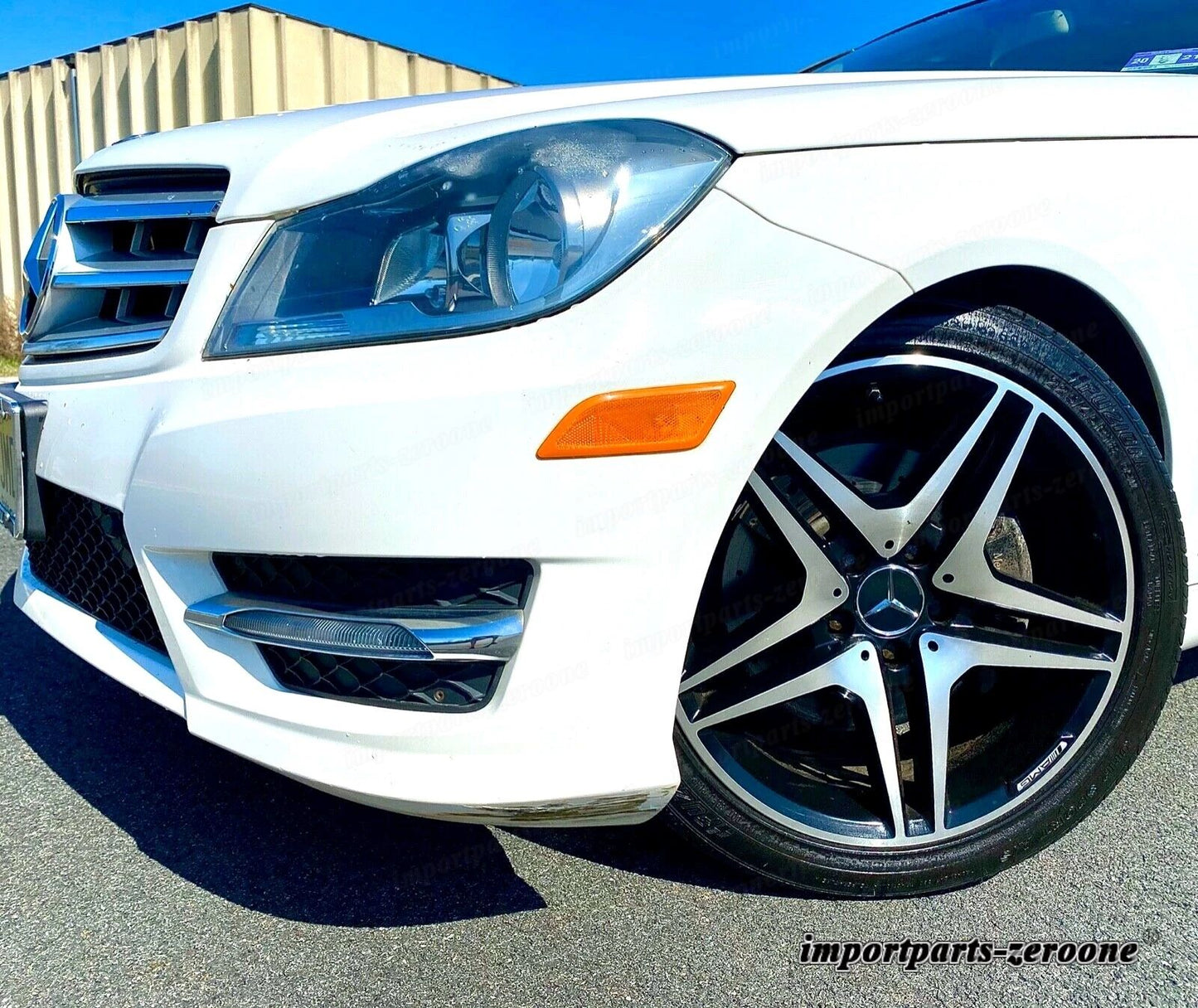 18インチ メルセデス ブラック EDT リムホイールセット4 新品 2007-2012 S550 S クラス S AMG EX-1190