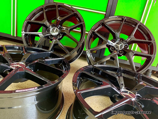 メルセデス 18インチ SL63 リムホイール新品SET4 18/8.5 18/9.5 CLS550 CLS500 SL500 AMG EX-1192