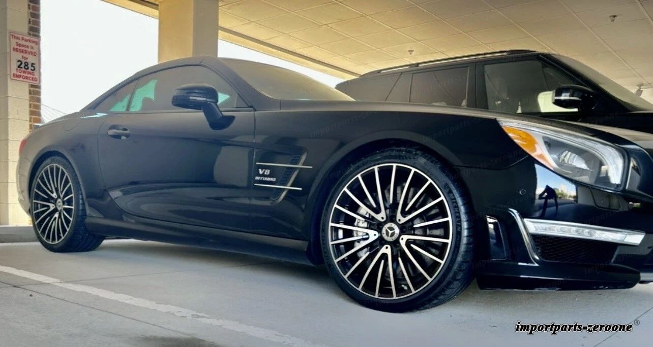 メルセデス 新品 2023 19 インチ リムホイールセット4 新品 フィットssl550 Sl500 AMG EX-1194