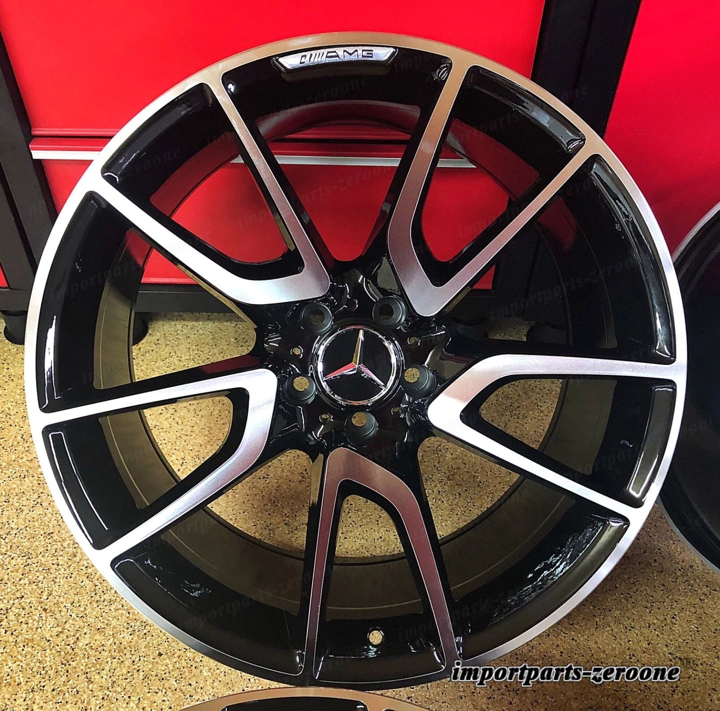 メルセデス GLE63 20 インチリムホイールセット4 新品 20/8.5 20/9.5 GLE350 GLE550 GLE AMG EX-1213