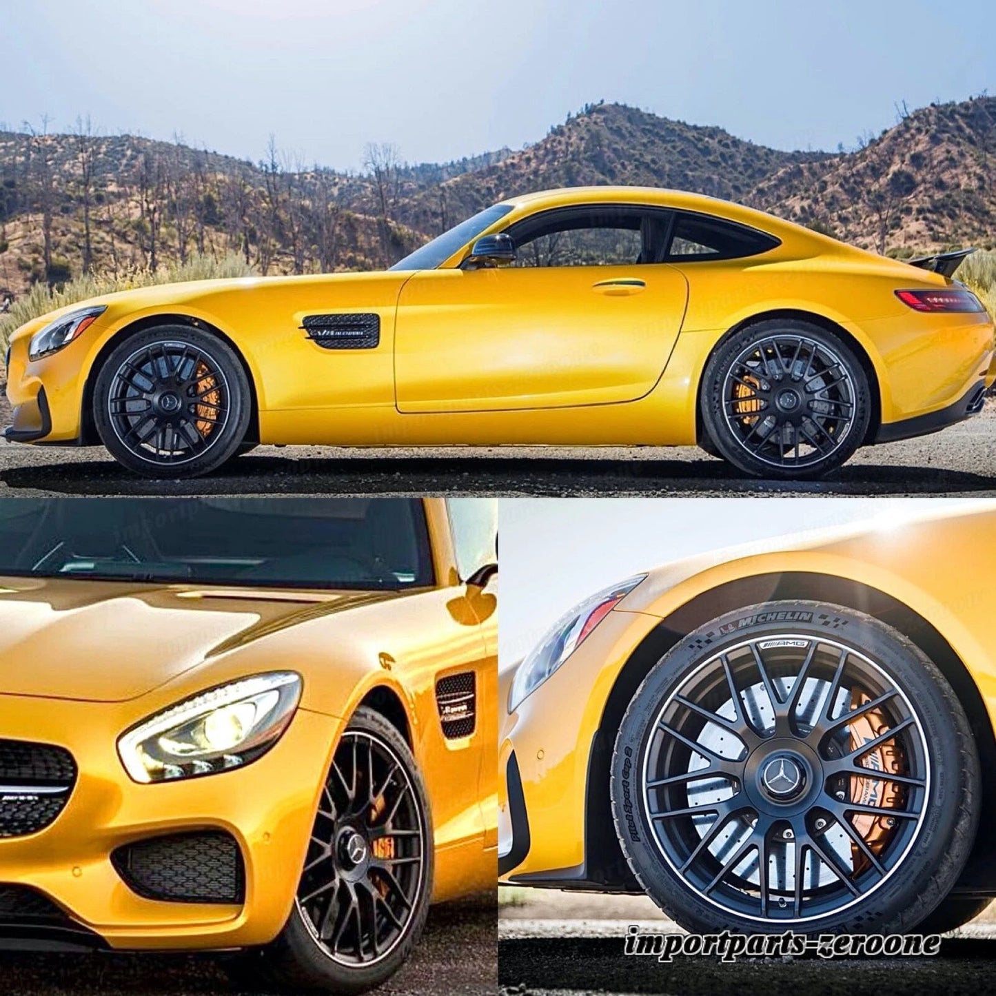 メルセデス 20インチ E63 リムホイールセット 4 新品 E350 E400 E300 E550 4マティック AMG に適合 EX-1215