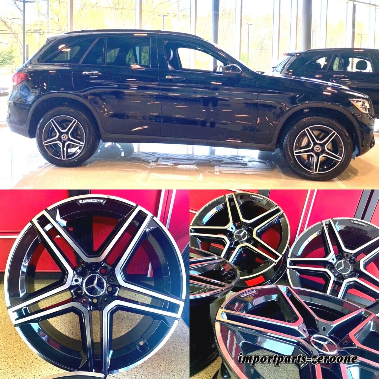 新品 2023 メルセデス 20インチ GLE63 リムホイールセット4 GLE350 GLE550 GLE53 GLE AMG EX-1216