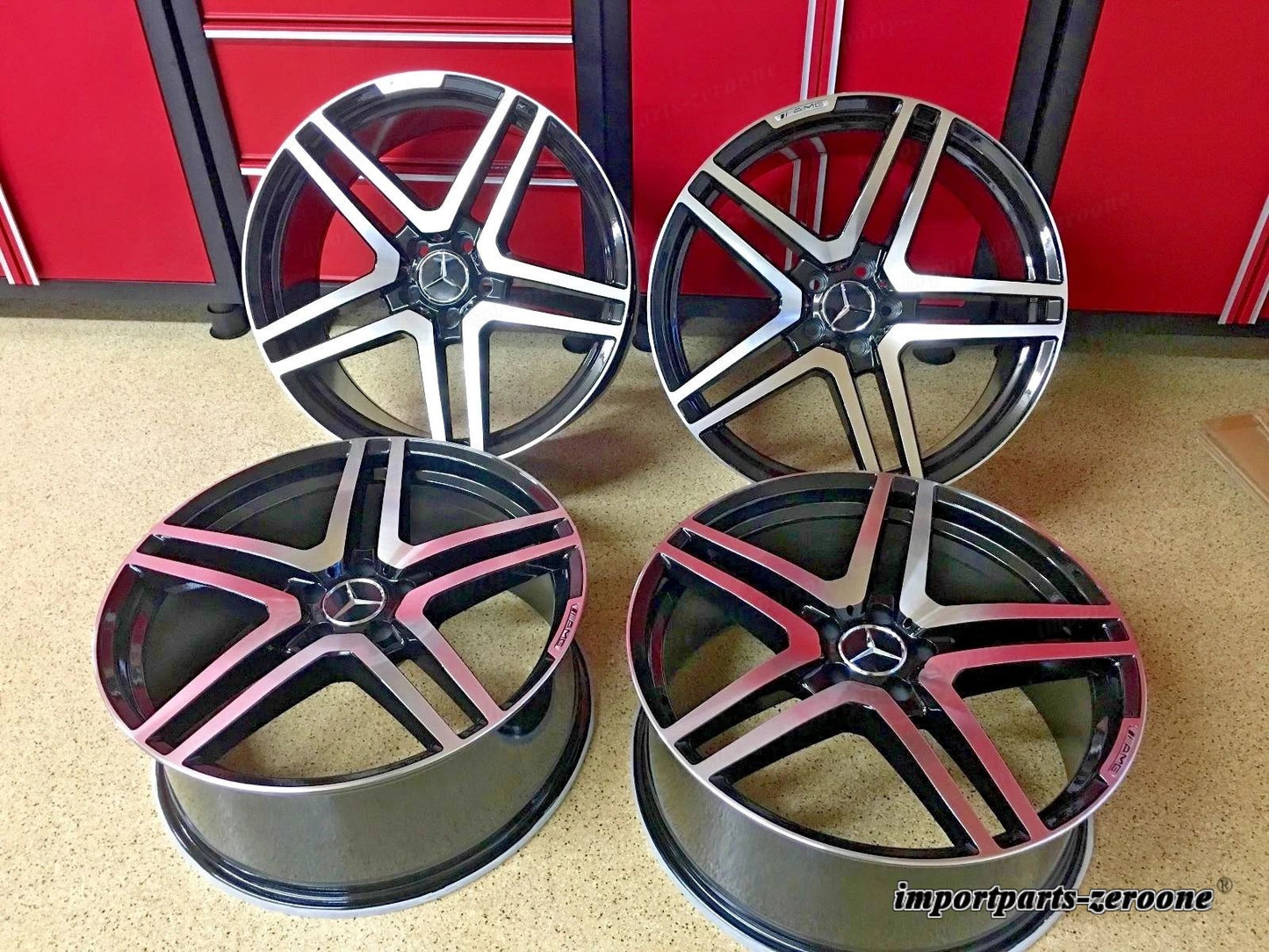 メルセデス 20 in CLS65 リムホイールset4 新品sl500 sl550 sl63 sl55 モデルamg適合 EX-1218