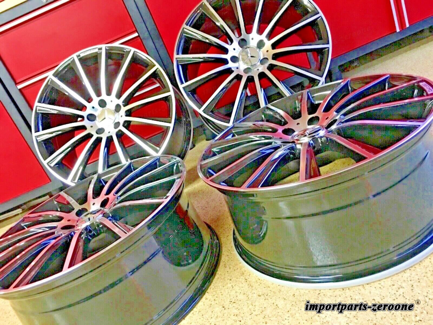 メルセデスベンツ 18インチ CLS63 リムホイール 18/8.5 18/9.5 CLS500 CLS550 CLS AMG に適合 EX-1220