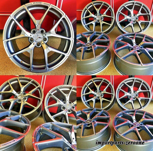 メルセデス 18インチ E65 リムホイール新品セット 4 18/8.5 18/9.5 E350 E300 E550 E AMG EX-1225