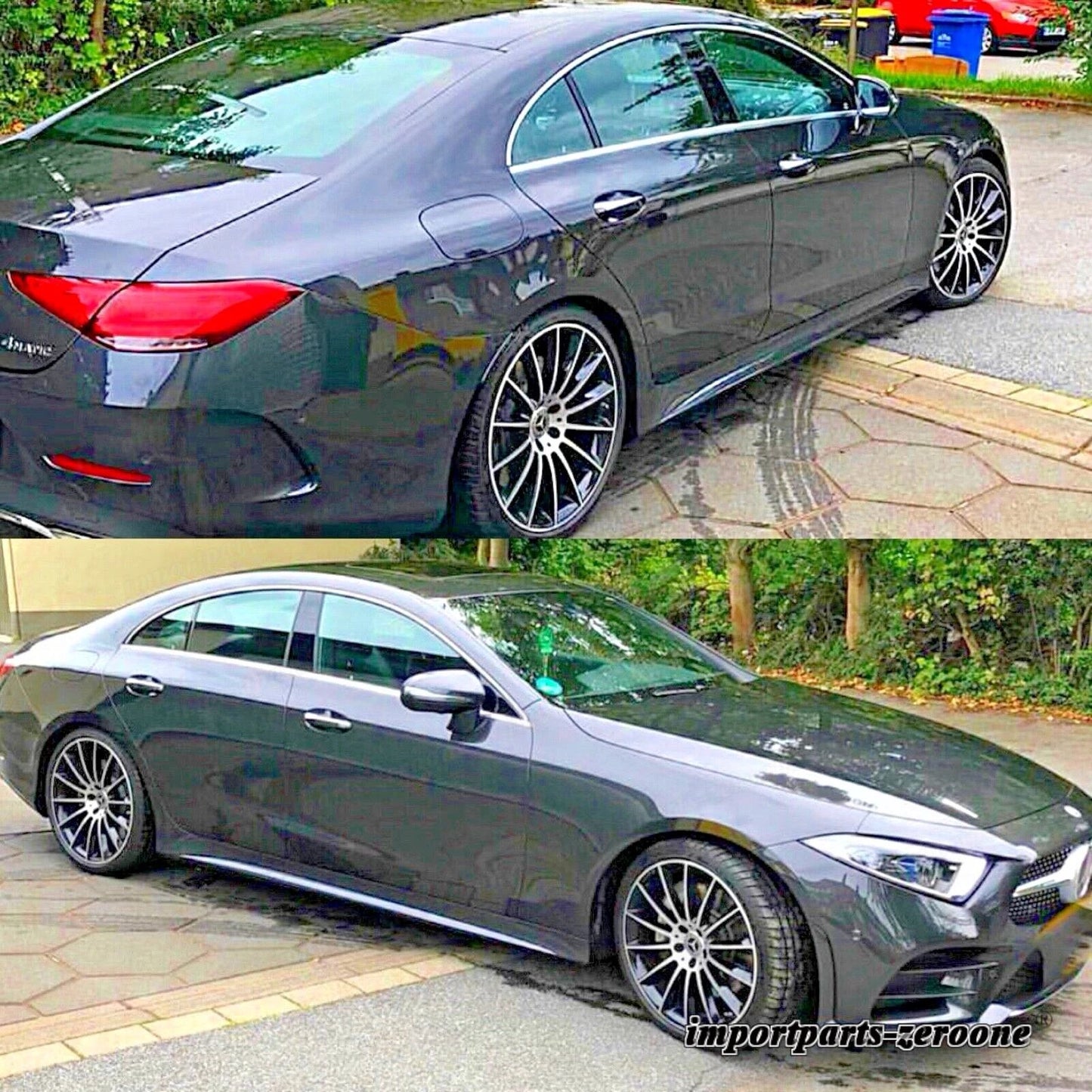 18 インチメルセデスリムホイール新品Set4 18/9.5 2007-2012 S550 AMG に適合 EX-1232