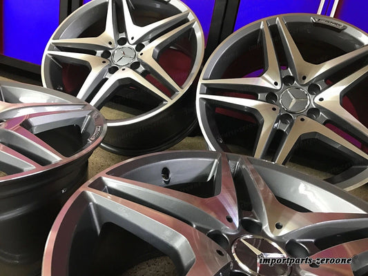 18インチ メルセデス SL63 ニューリムホイールセット4 SL500 SL550 SL AMG に適合 EX-1234