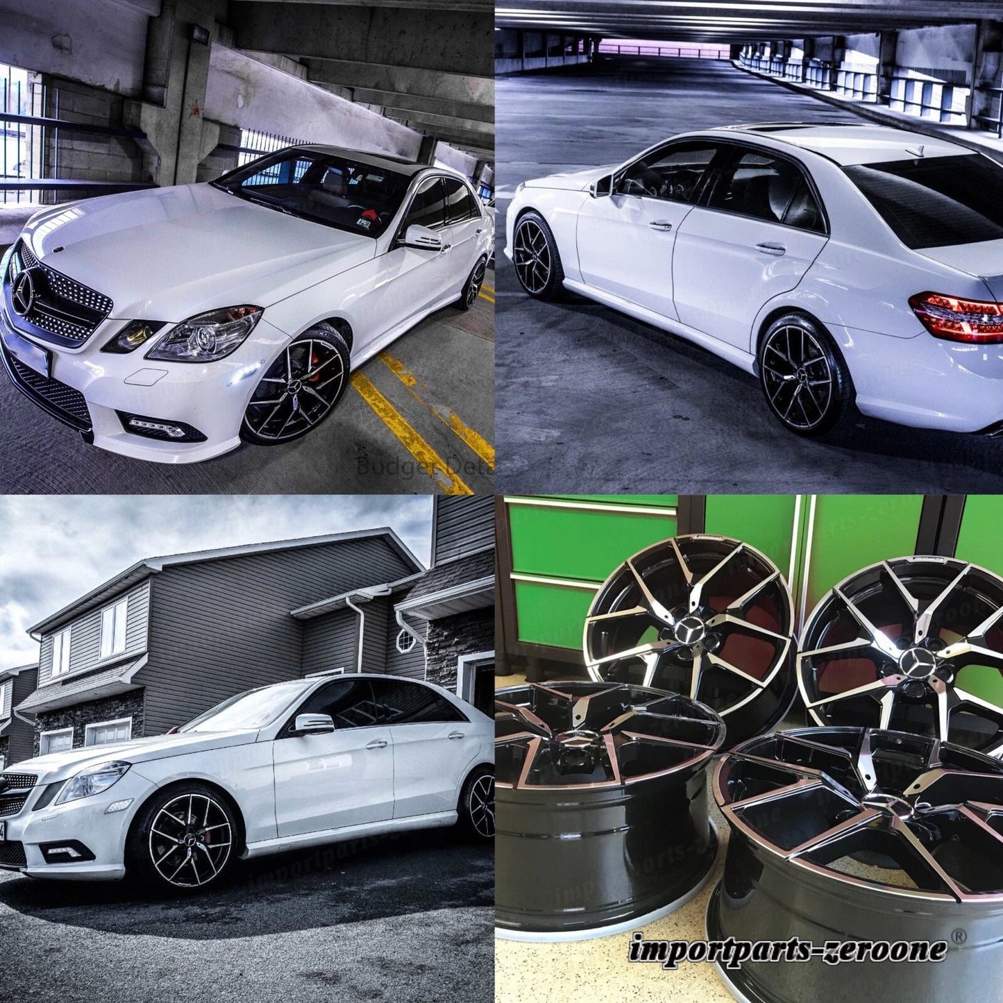 メルセデスベンツ 19 インチニューリムホイール 19/8.5 19/9.5 CLS550 CLS500 CLS AMG に適合 EX-1245
