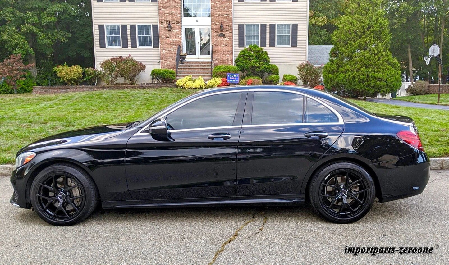 メルセデス 18インチ S63 リムホイールセット4 新品 18/9.5 2007-2012 S550 AMG に適合 EX-1289