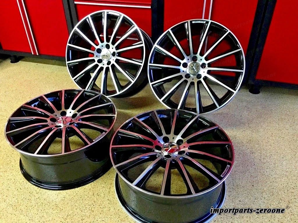 メルセデス 19インチ C63 リムホイールセット4 新品 cls500 cls550 s550 AMG に適合 EX-1290