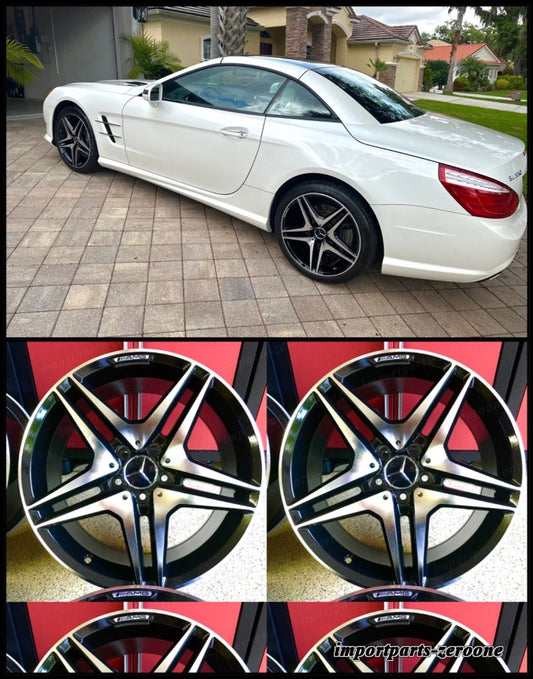 メルセデス E63 リムホイール 18/8.5 新品 E350 C300 CLA250 GLA250 4マティック E C AMG に適合 EX-1293