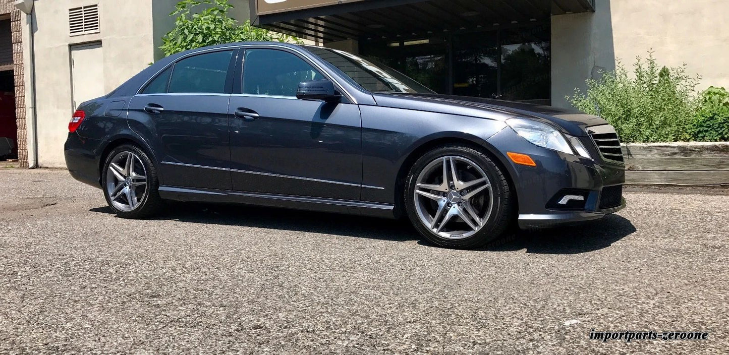 18インチ メルセデス ガンメタル ホイール リム SET4 新品 18/8.5 C250 C300 C350 C AMG に適合 EX-1313