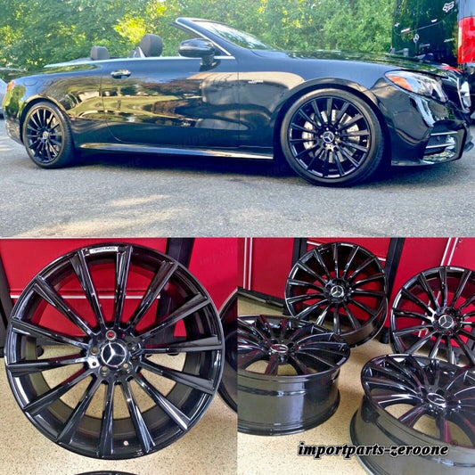 メルセデス 18インチ ナイト EDT リムホイールセット4 新品 C300 C250 C350 C400 C AMG EX-1326