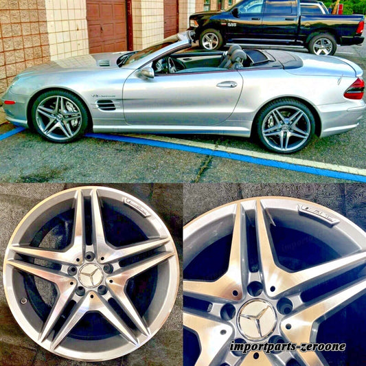 002 メルセデス 18 インチリムホイールセット4 新品 CLS500 CLS550 CLS400 CLS450 CLS AMG EX-1366