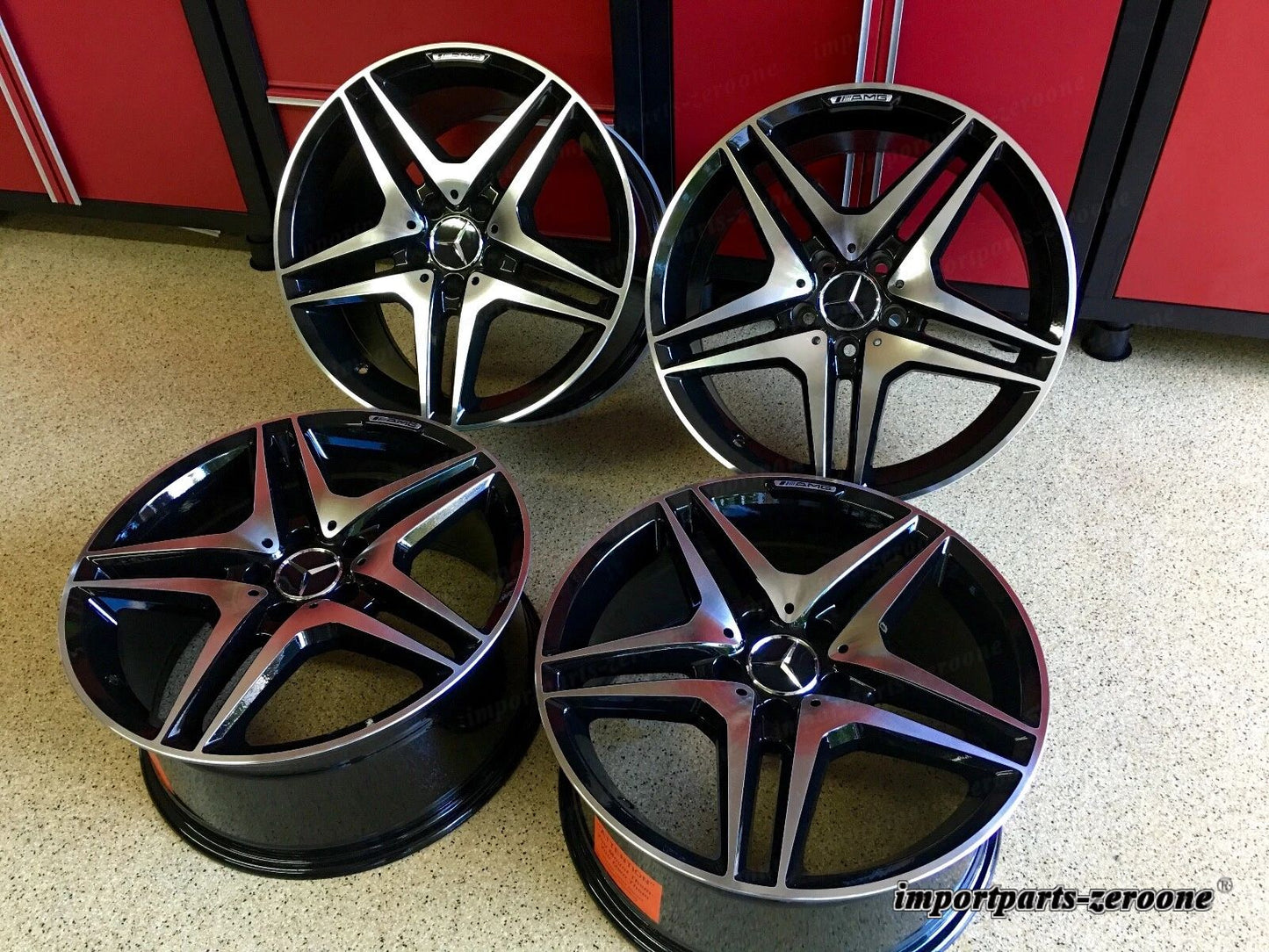 2007 - 2012 メルセデス S63 リムホイール ET4 新品フィット S550 S500 SL550 SL500 SL55 AMG EX-1368