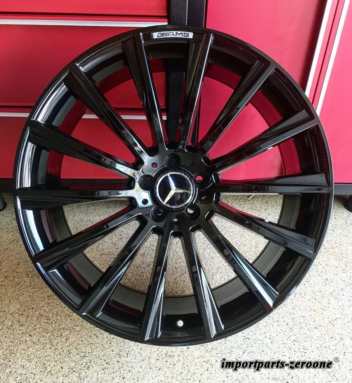 メルセデス 19/8.5 19/9.5 リムホイールセット 4 新品 19 CLS550 CLS500 CLS400 AMG EX-1385