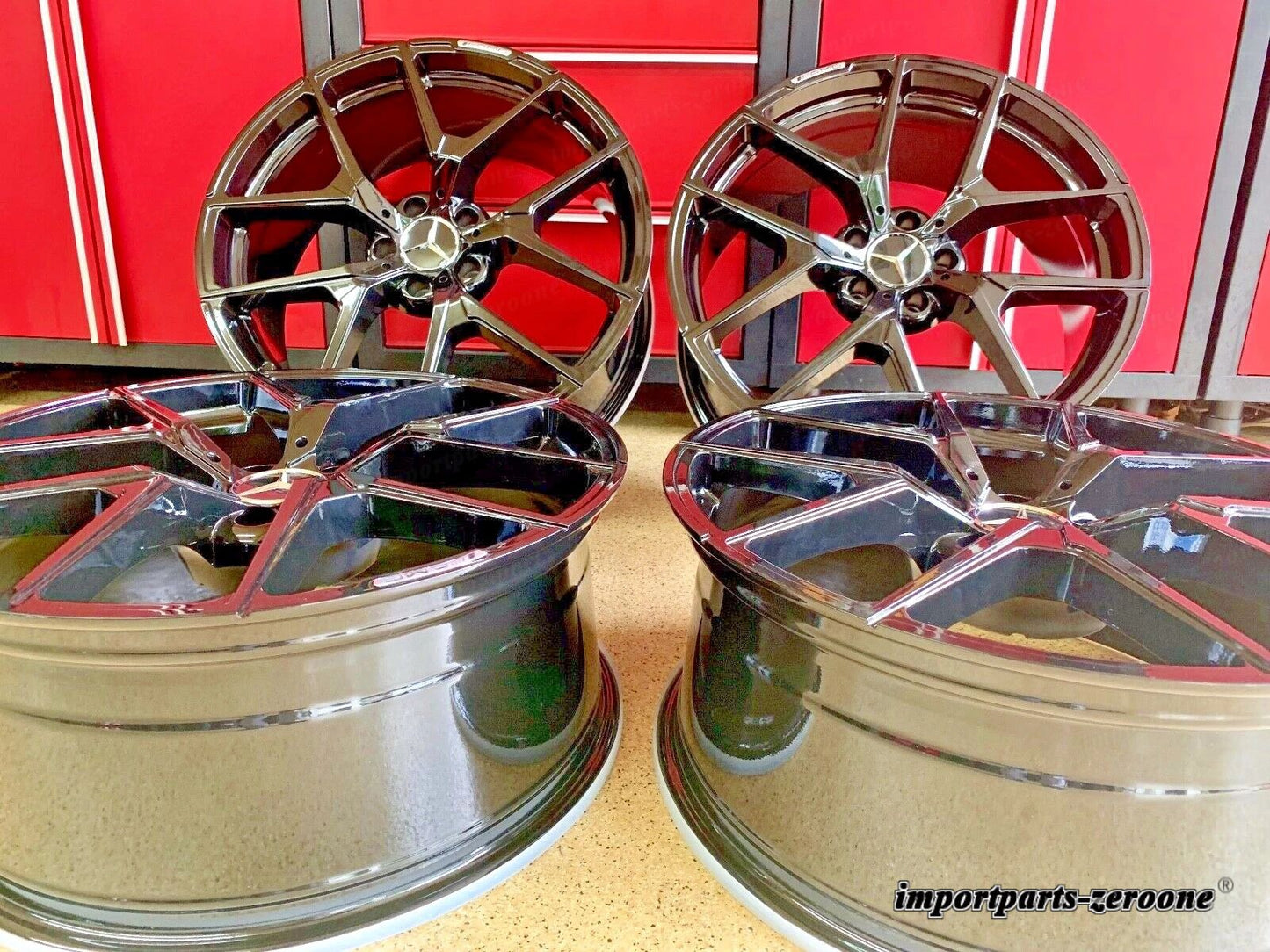 メルセデス SL63 20 インチリムホイールset4 新品フィットsl500 SL550 SL55 SL65 SL AMG EX-1397