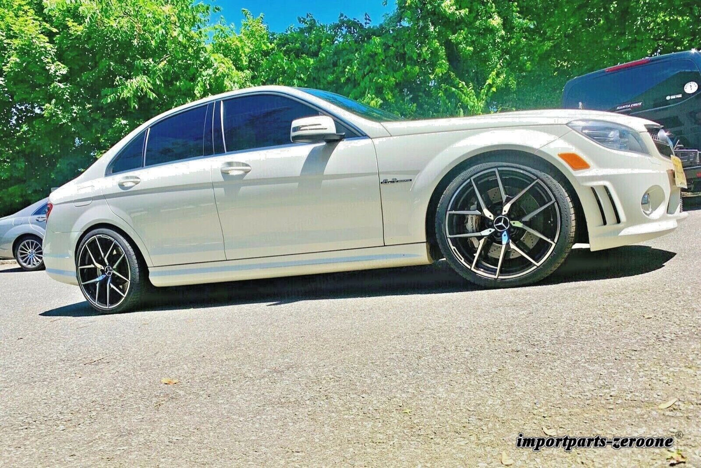 メルセデス 18インチ リムホイールセット4 新品 Gle350 GLA250 GLC250 AMG に適合 EX-1407