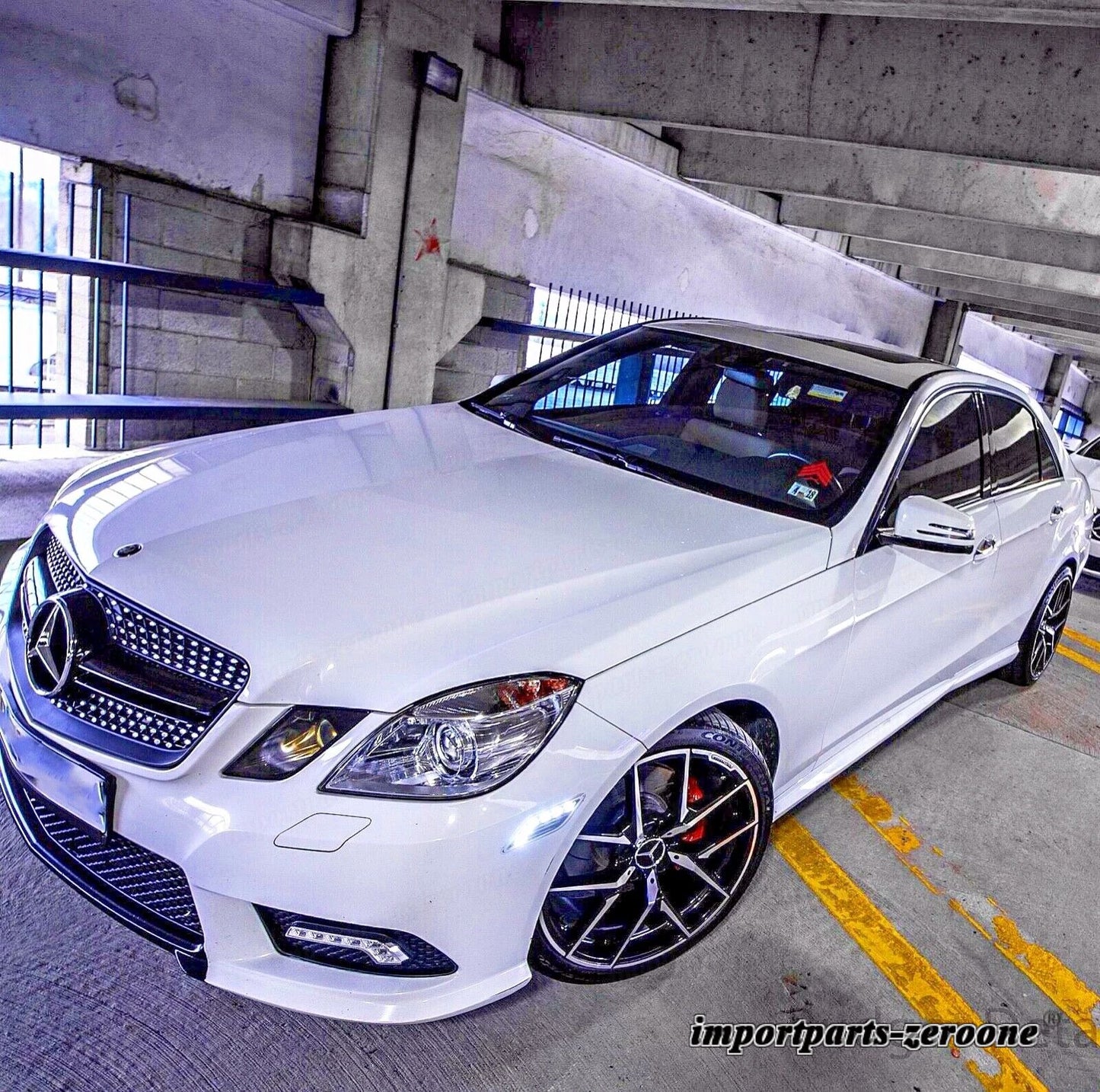 メルセデス 18インチ リムホイールセット4 新品 18/8.5 C250 C300 C350 A220 AMG適合 EX-1410