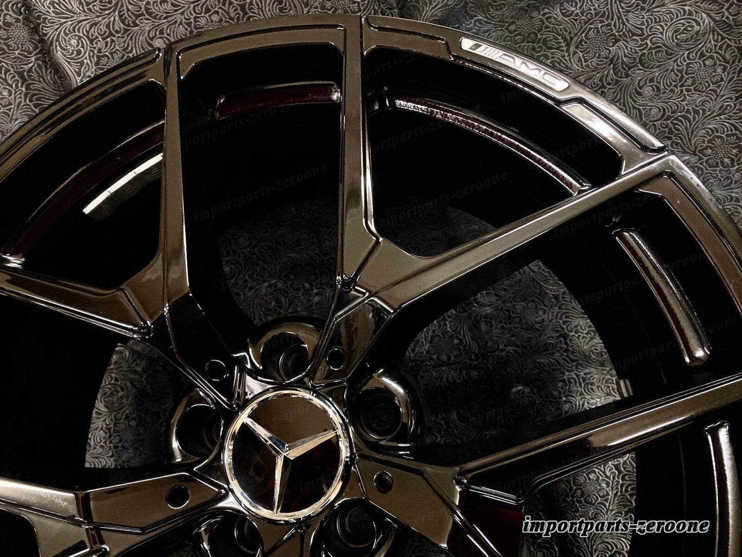 18インチ メルセデス e63 リムホイール新品 Set4 18/8.5 18/9.5 e550 Slc e350 AMG EX-1413