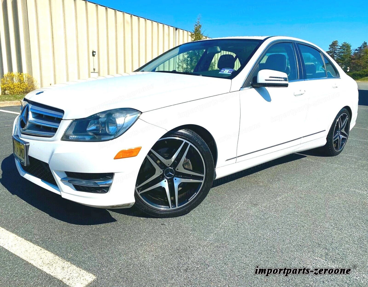 18インチ メルセデス ブラック EDT リム ホイール セット4 新品 CLA250 CLA GLA250 GLA AMG に適合 EX-1423