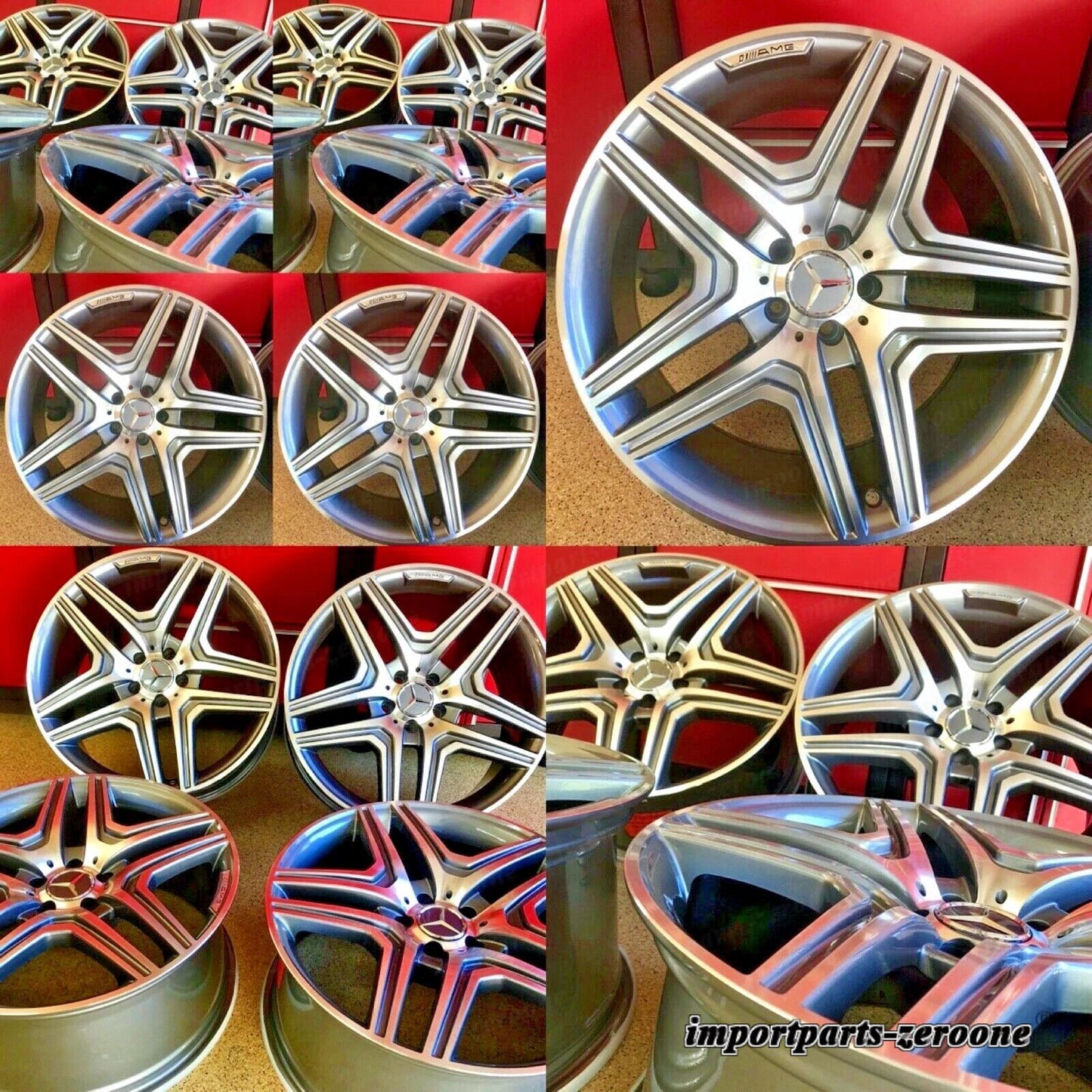 メルセデス 18インチ CLA45 リムホイール 18/8.5 CLA250 CLA C300 C250 E350 E300 AMG に適合 EX-1431