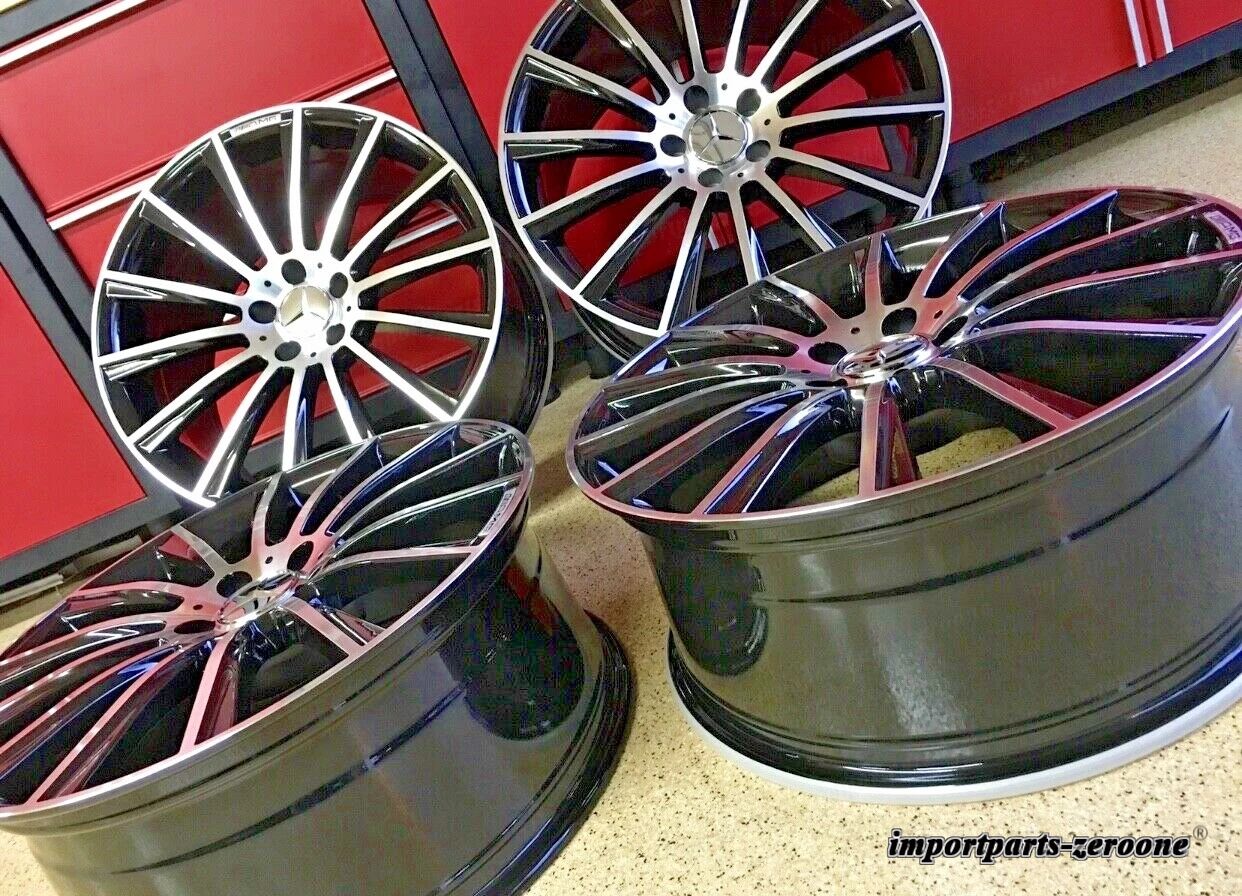 メルセデス 18インチ SL63 ニューリムホイールセット4 18/8.5 18/9.5 SL500 SL550 SL400 AMG EX-1439