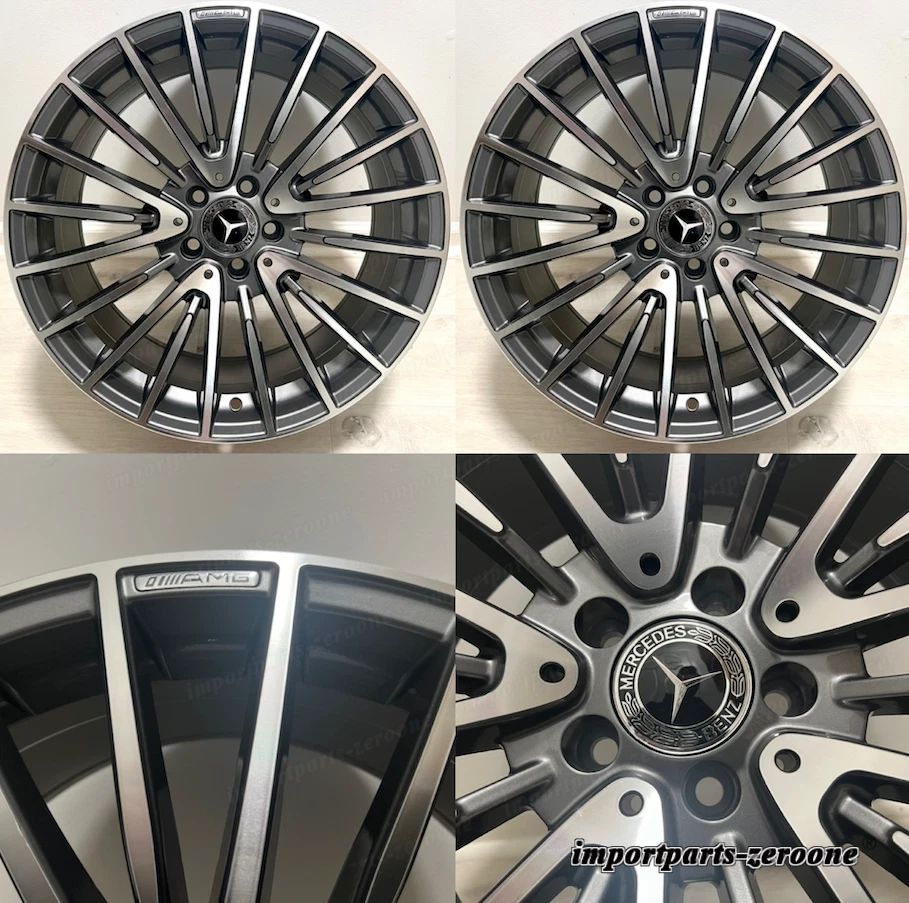 新品メルセデスベンツ 20 インチリムホイールset4 20/8.5 20/9.5 Cls550 SL500 SL550 EX-1451