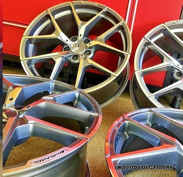 メルセデス 20インチ CLS63 リムセット4 新品 20/8.5 20/9.5 CLS550 CLS500 CLS400 AMG に適合 EX-1459