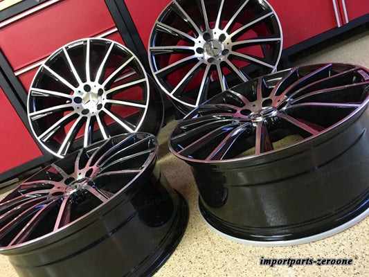 メルセデス 2019 20インチ S63 ブラック EDT リムホイールS550 S450 S400 S500 S AMG適合 EX-1462