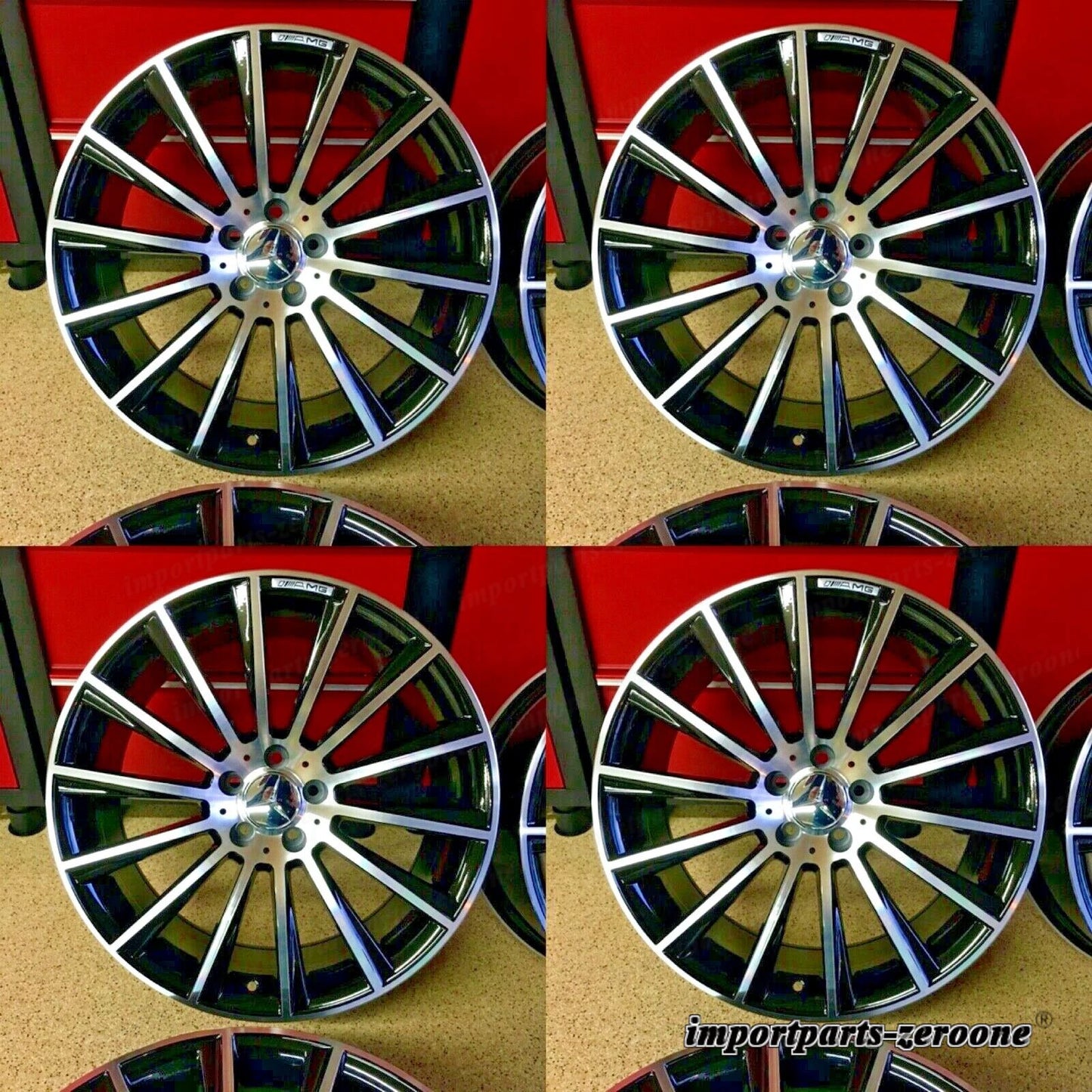 メルセデス 20インチ S63 ニューリムホイール 20/8.5 20/9.5 GLE350 S550 ML350 CLS550 AMG EX-1469