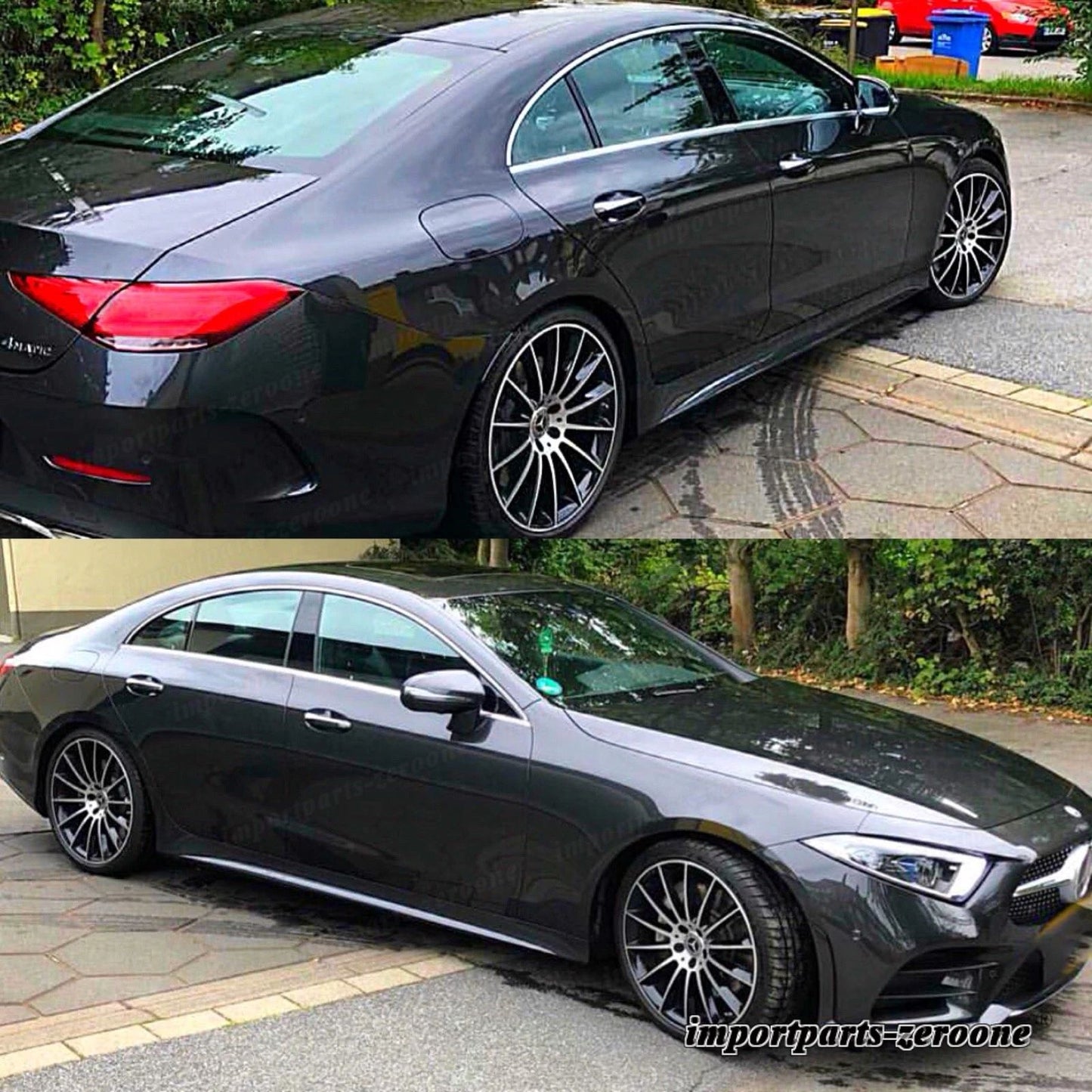 18インチ メルセデス CLS63 リムホイール 新品 SET4 18/9.5 CLS500 CLS550 CLS AMG EX-1472