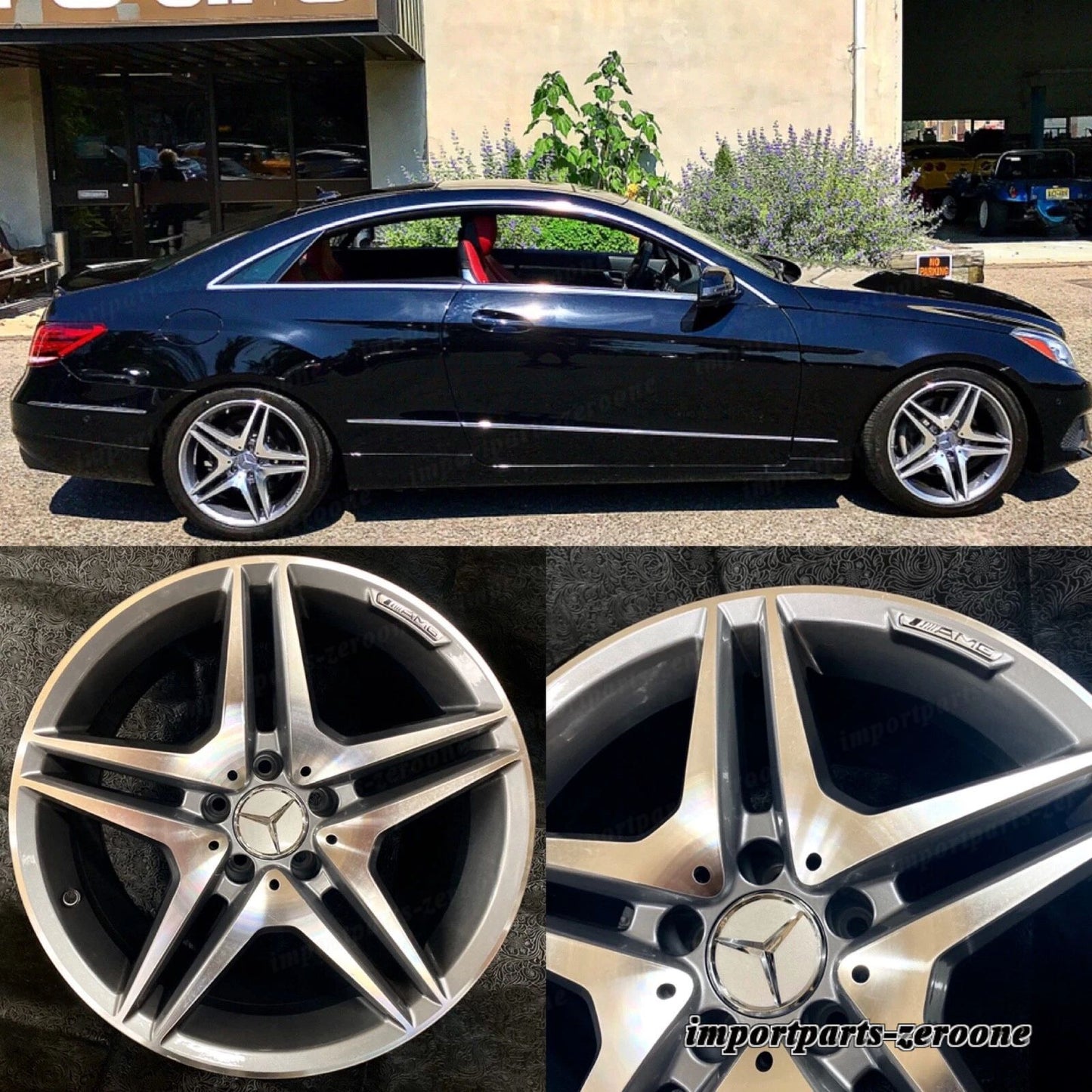 002 メルセデス 18 インチリムホイールセット4 新品 CLS500 CLS550 CLS400 CLS450 CLS AMG EX-1474