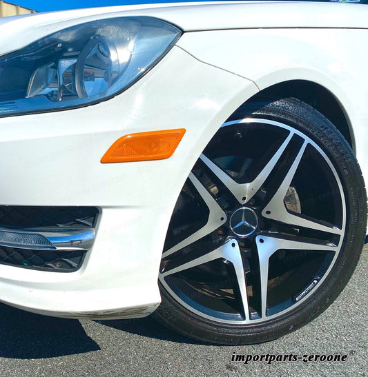 18インチ メルセデス ブラック EDT リム ホイール セット4 新品 E350 E300 E400 E550 E AMG に適合 EX-1478