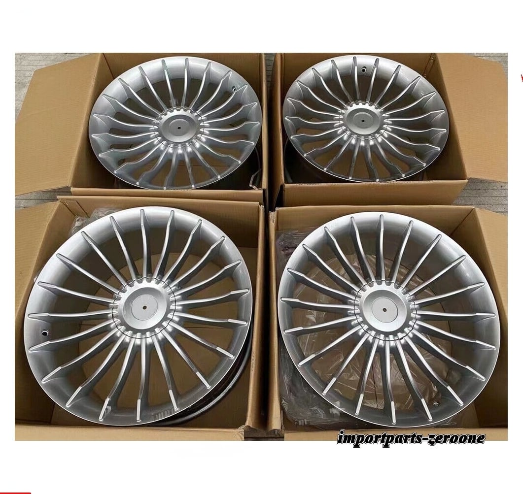 1点限り 21インチ B7スタイル　シルバー　ホイール BMW 7シリーズ F01 02 03 04 2008-2014 PCD120　４本セット　-BRN-11240-2★